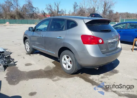 2013 Nissan Rogue S from USA, damaged, VIN JN8AS5MV1DW613706
